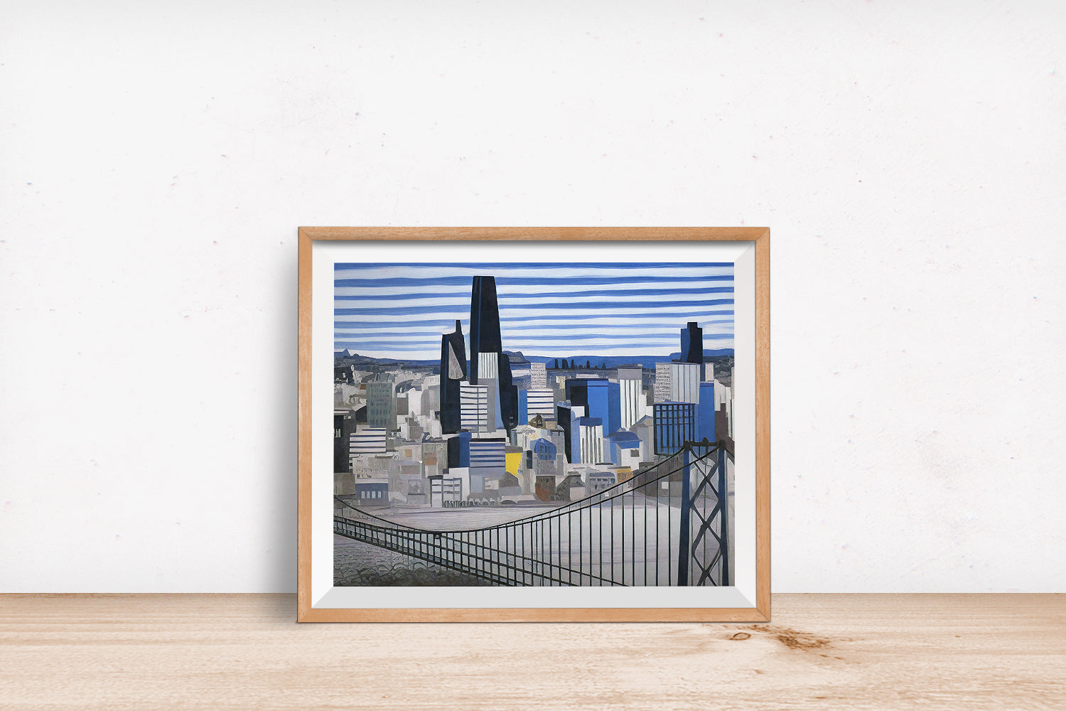 SAN FRANCISCO SKYLINE POSTER