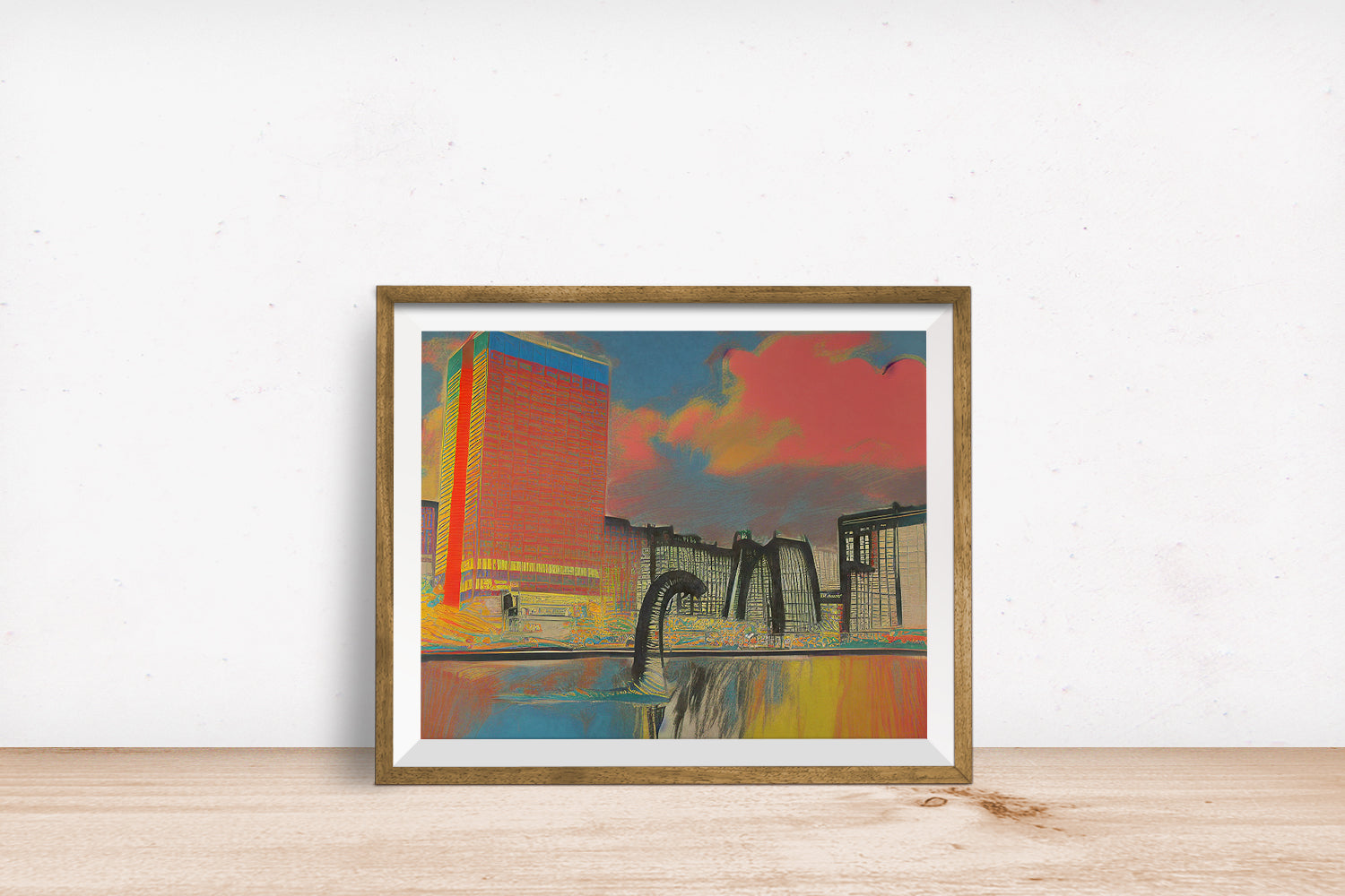 OAKLAND LAKE MERIT LOCH NESS MONSTER POSTER