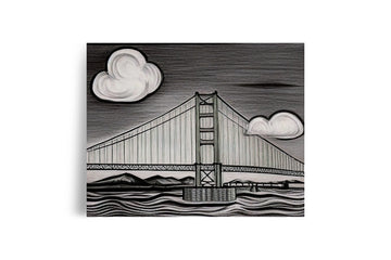 SAN FRANCISCO GOLDEN GATE BRIDGE POSTER