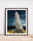 ITALY LEANING TOWER OF PISA POSTER