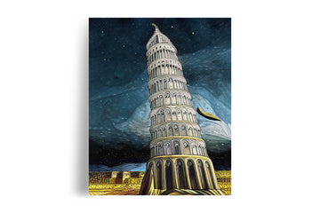 ITALY LEANING TOWER OF PISA POSTER