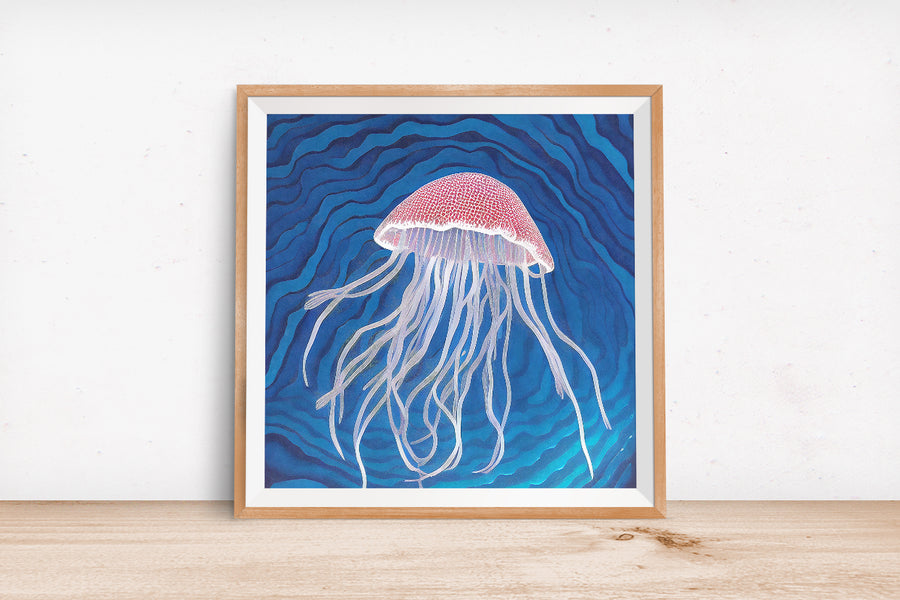 JELLY FISH POSTER