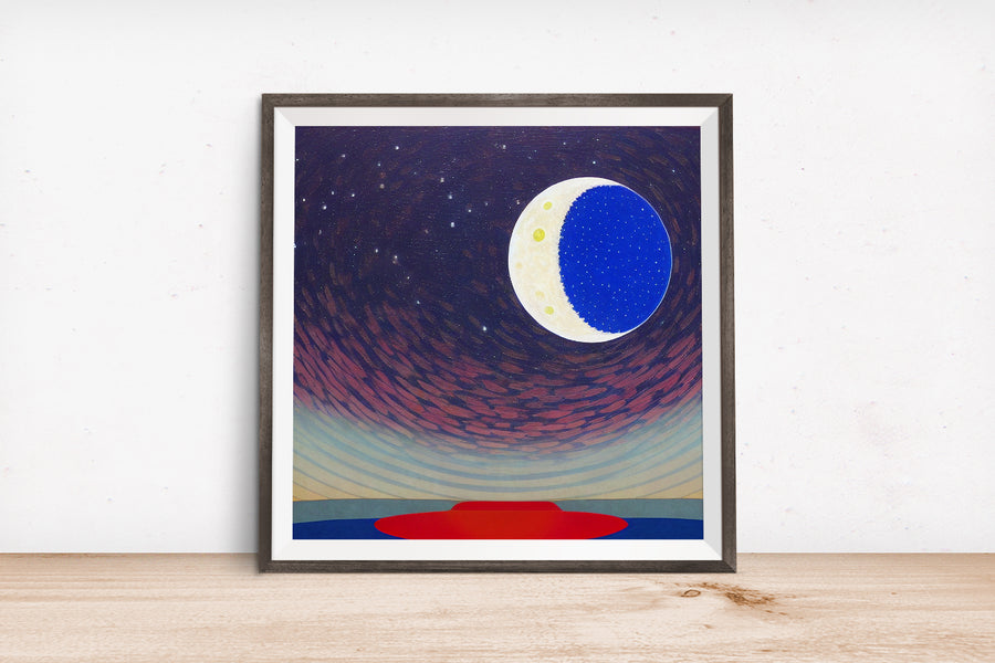 EARTHSHINE MOON POSTER