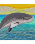 JUMPING WHALE POSTER