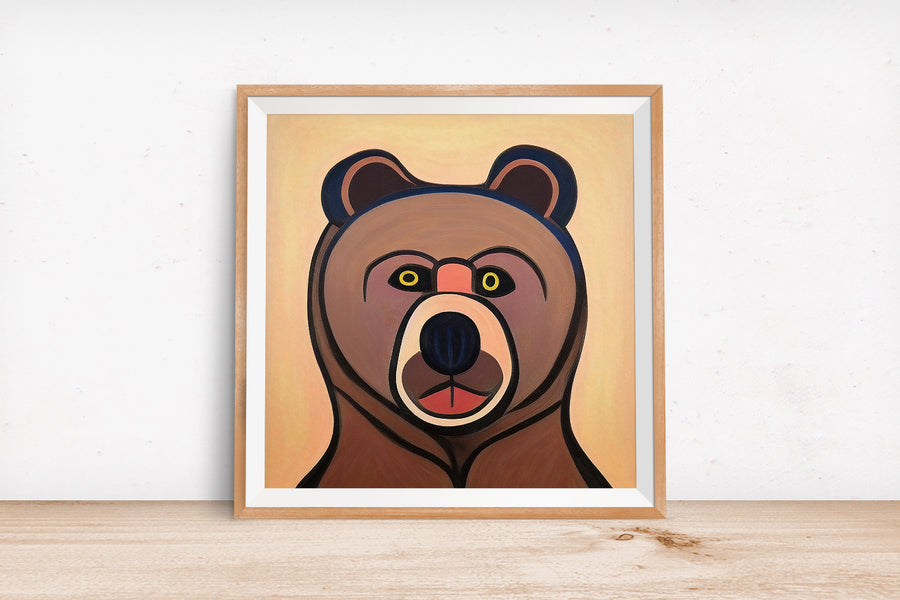 BROWN BEAR POSTER