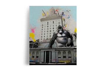 OAKLAND CITY HALL GORILLA POSTER