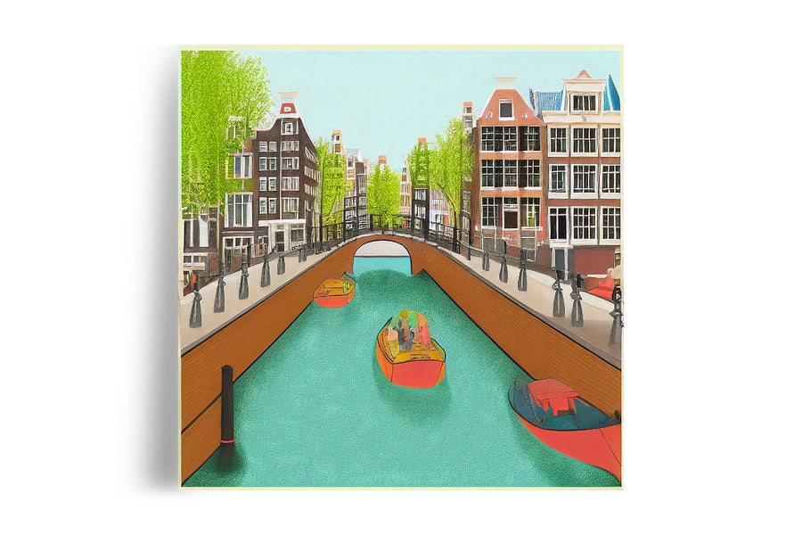 AMSTERDAM NETHERLANDS POSTER