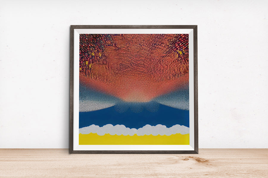 VOLCANO EXPLOSION POSTER