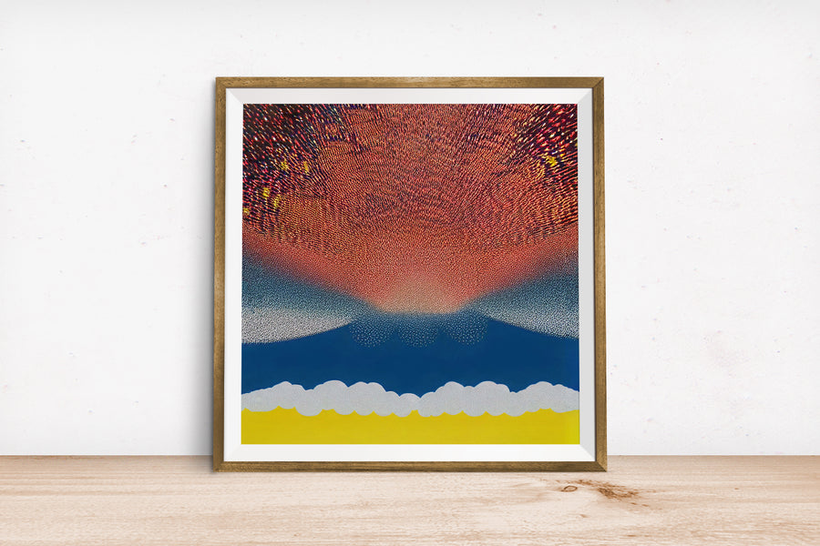 VOLCANO EXPLOSION POSTER