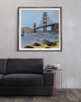 SAN FRANCISCO GOLDEN GATE BRIDGE POSTER