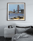 SAN FRANCISCO GOLDEN GATE BRIDGE POSTER