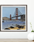 SAN FRANCISCO GOLDEN GATE BRIDGE POSTER