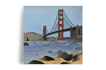 SAN FRANCISCO GOLDEN GATE BRIDGE POSTER