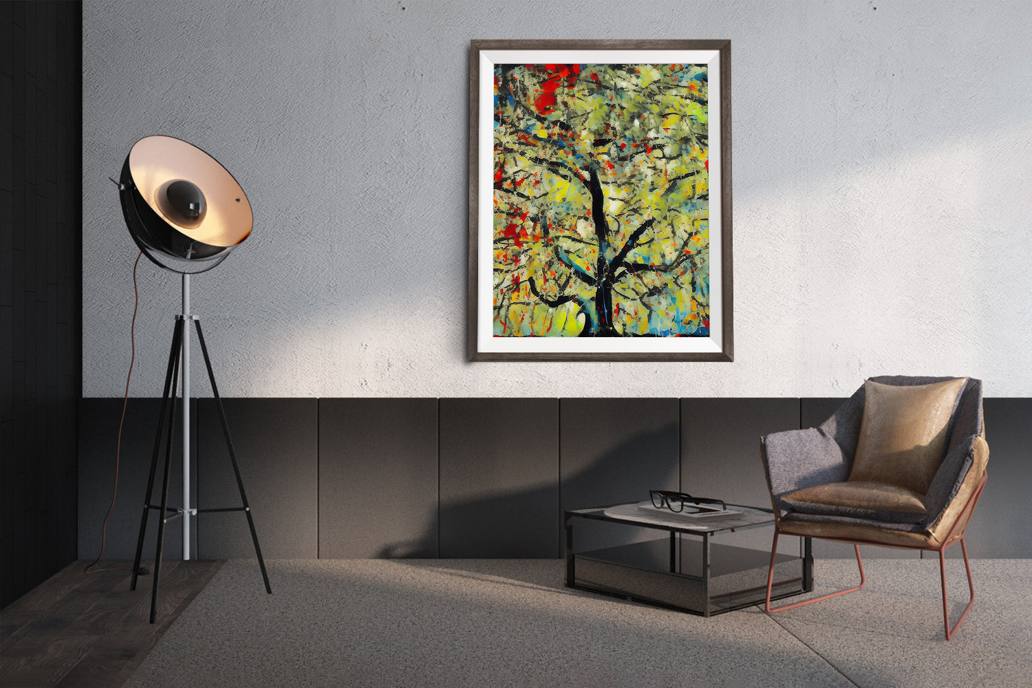 AMERICAN HOLLY TREE POSTER