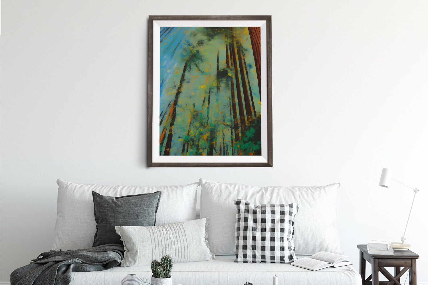 COAST RED WOOD TREE POSTER