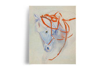 DD ABSTRACT HORSE 02 POSTER