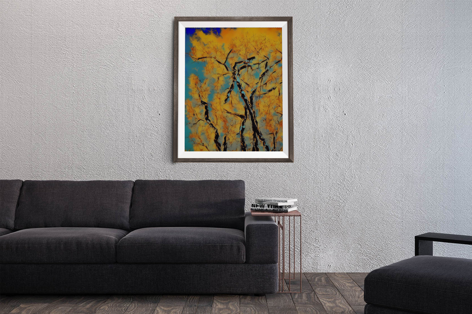 EASTERN COTTON WOOD TREE POSTER