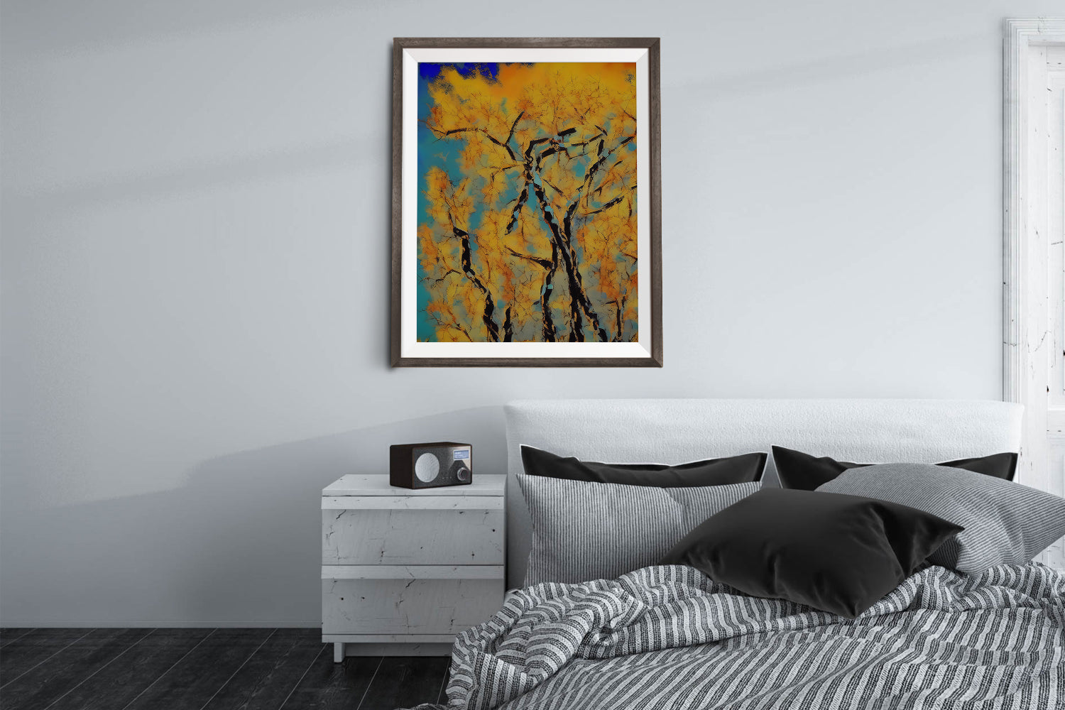 EASTERN COTTON WOOD TREE POSTER