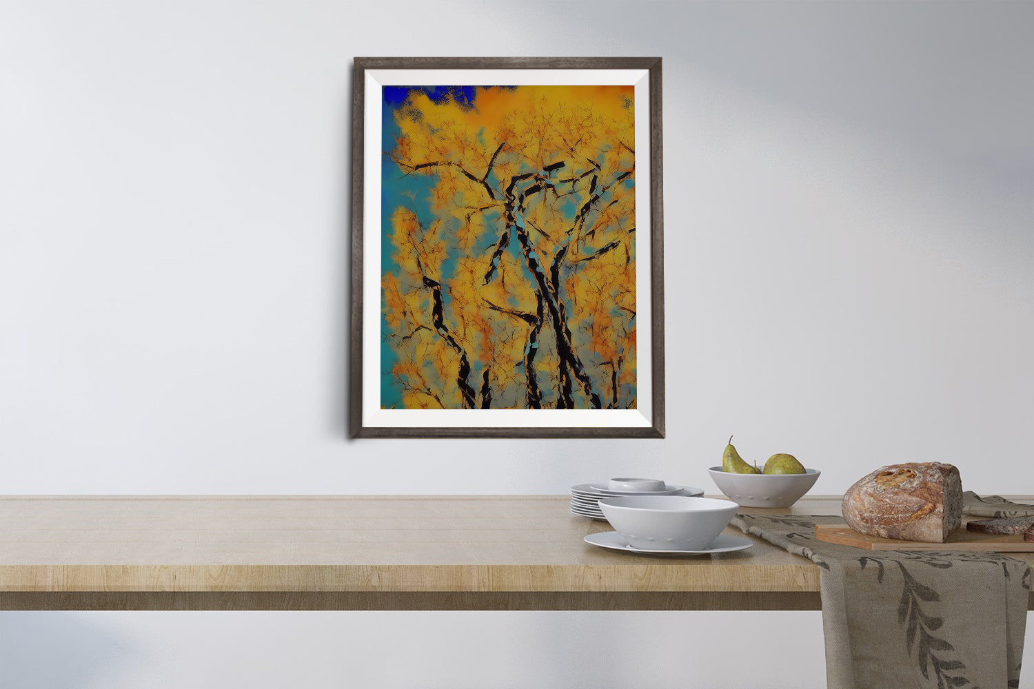 EASTERN COTTON WOOD TREE POSTER