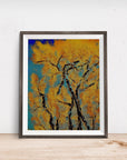 EASTERN COTTON WOOD TREE POSTER