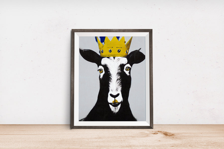 CROWN GOAT POSTER