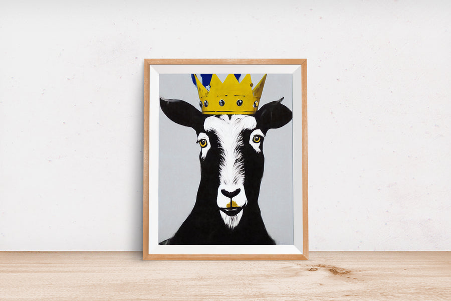 CROWN GOAT POSTER