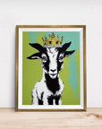CROWN BABY GOAT POSTER