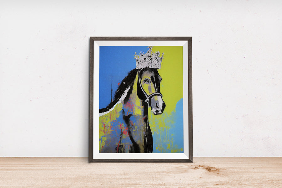 CROWN HORSE POSTER