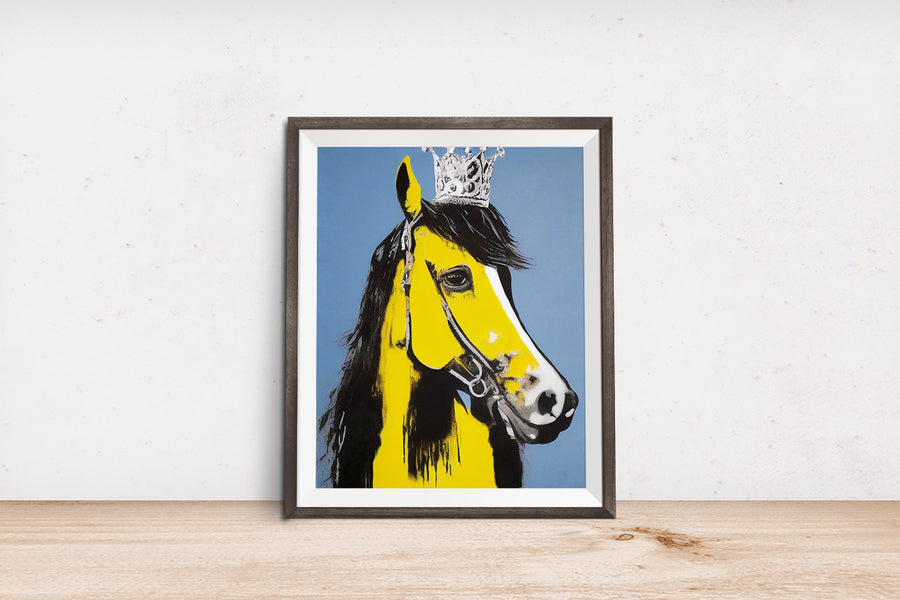 CROWN HORSE POSTER