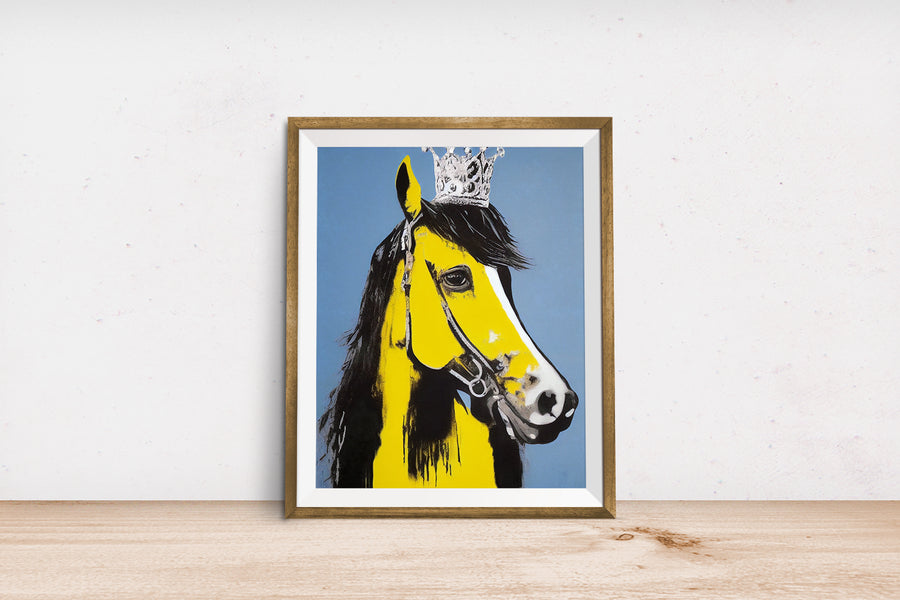 CROWN HORSE POSTER