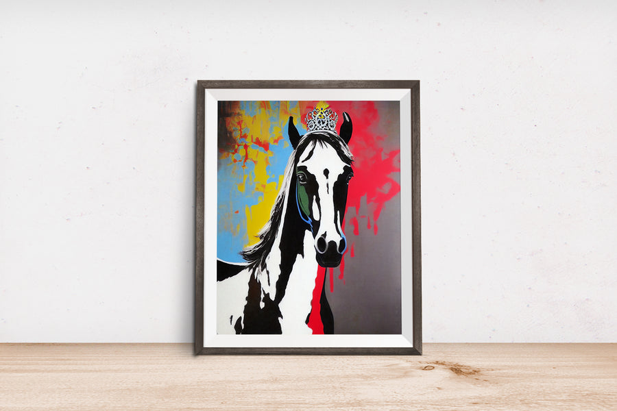 CROWN HORSE POSTER