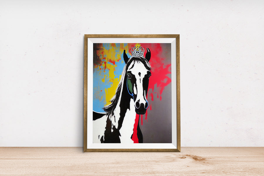 CROWN HORSE POSTER