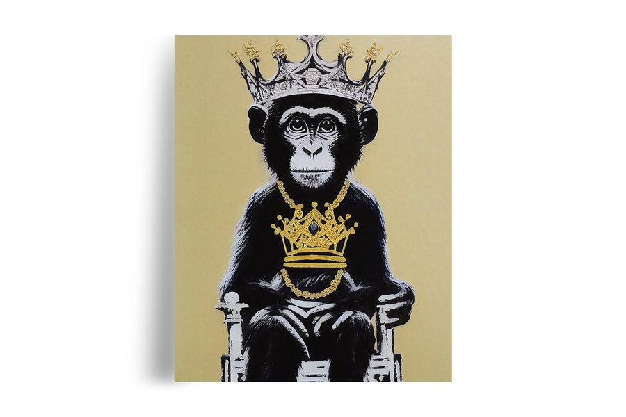 CROWN MONKEY POSTER