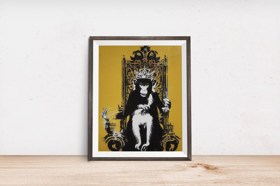 CROWN MONKEY POSTER