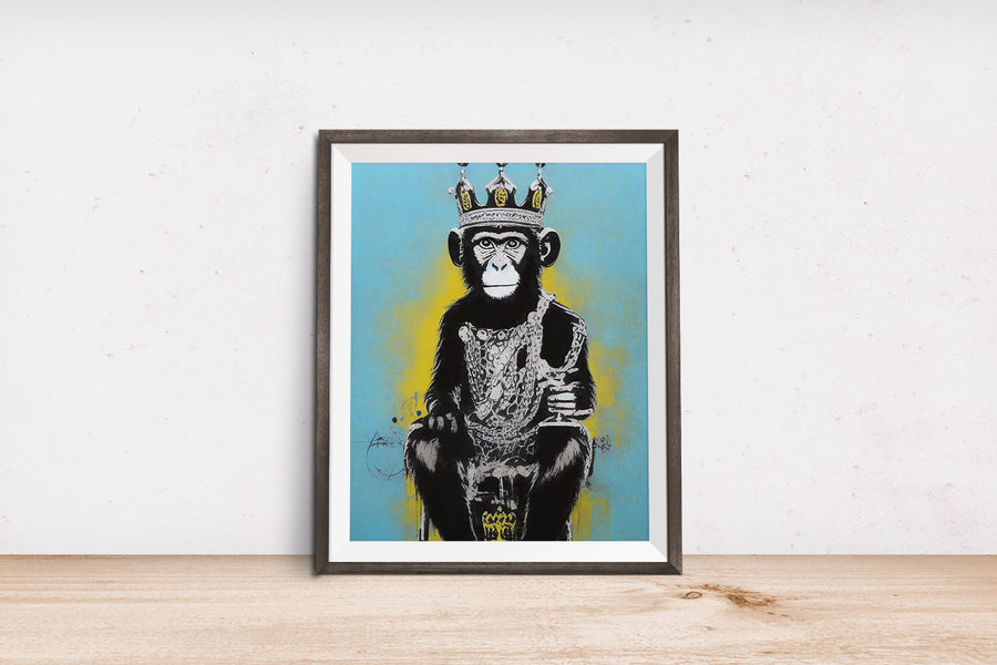 CROWN MONKEY POSTER