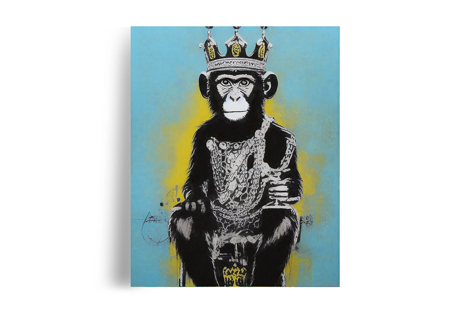 CROWN MONKEY POSTER