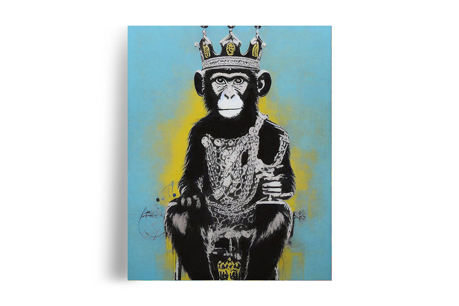 CROWN MONKEY POSTER