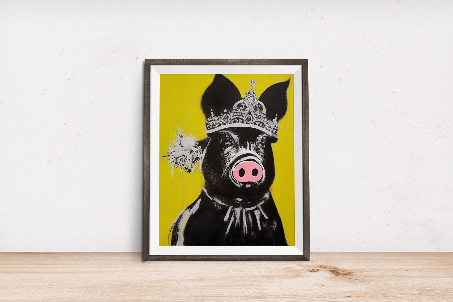 CROWN PIG POSTER