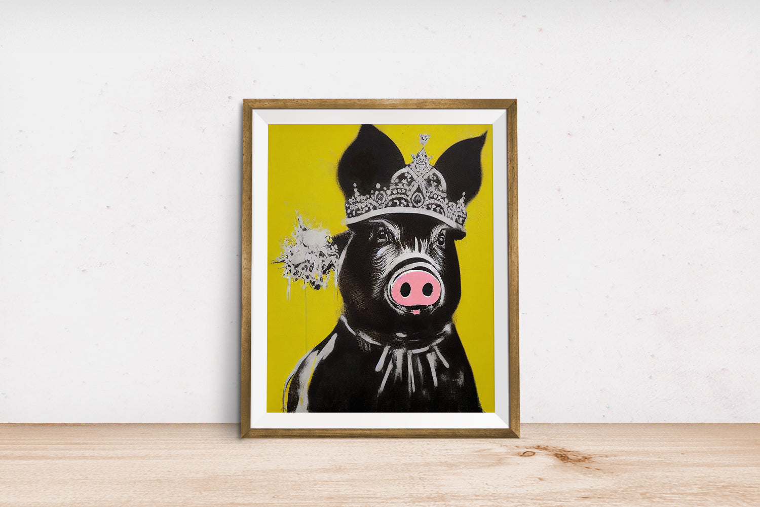 CROWN PIG POSTER