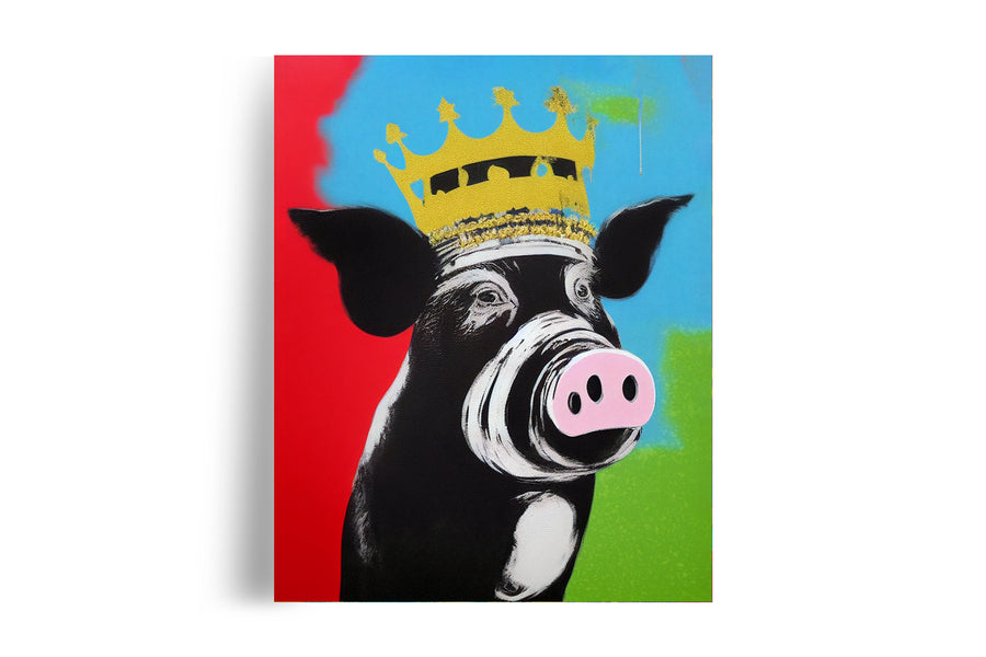 CROWN PIG POSTER