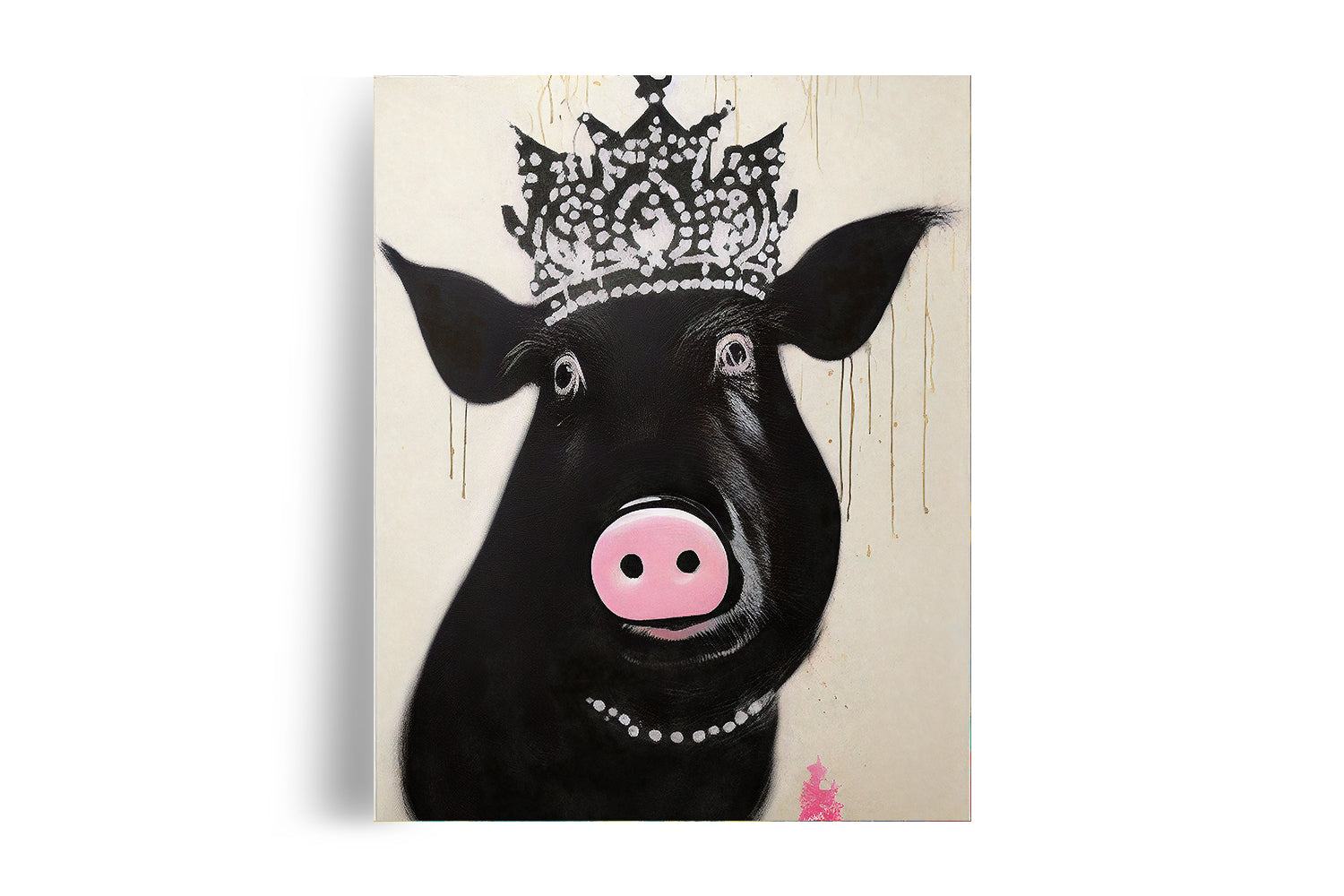 CROWN PIG POSTER