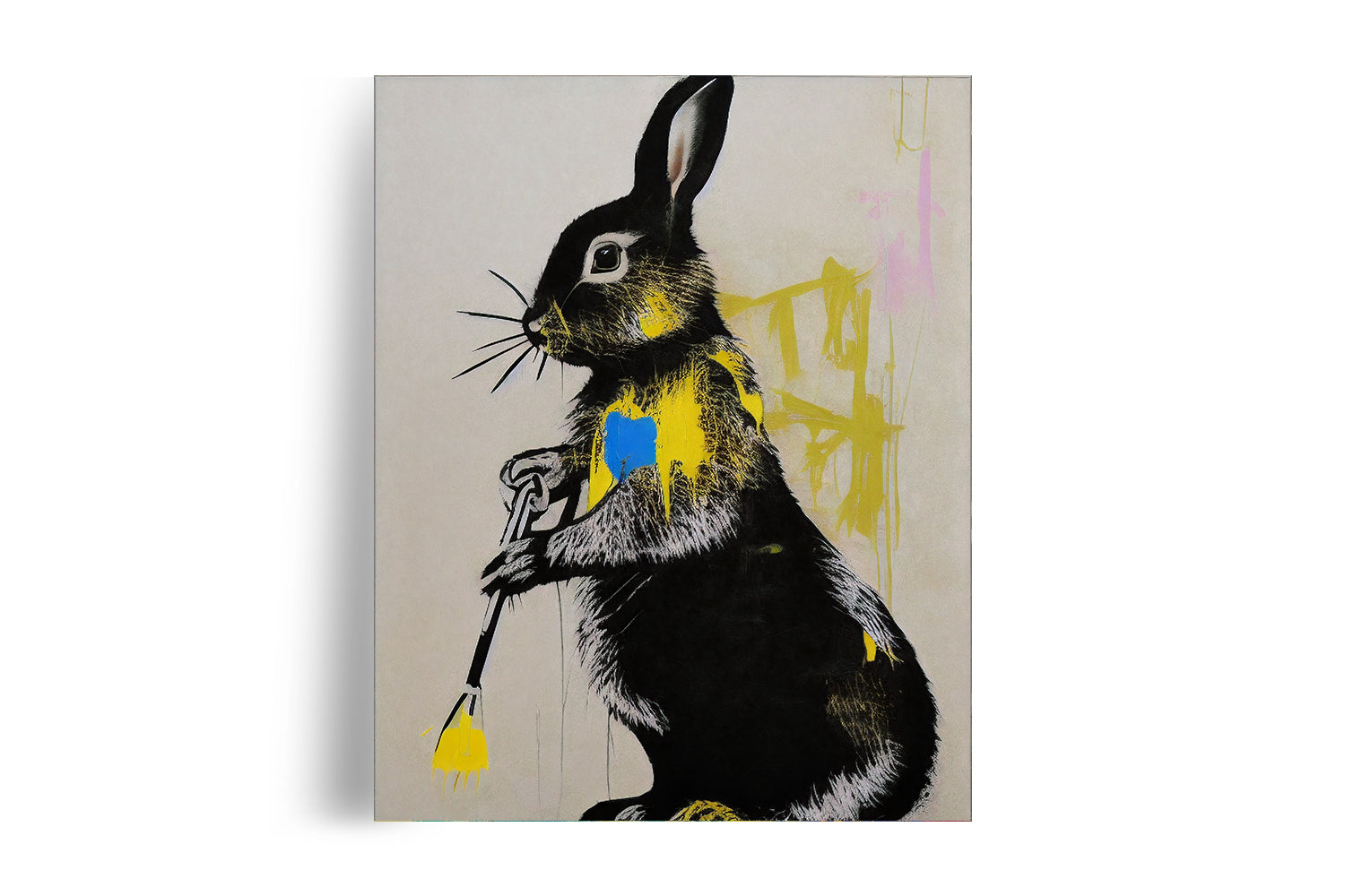 CROWN RABBIT POSTER – Anne Wesley