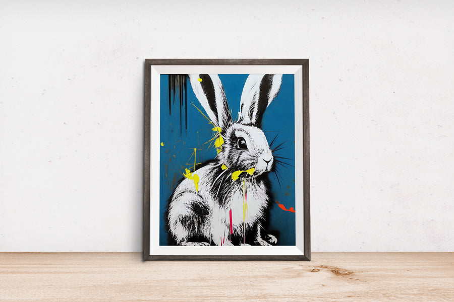 CROWN RABBIT POSTER