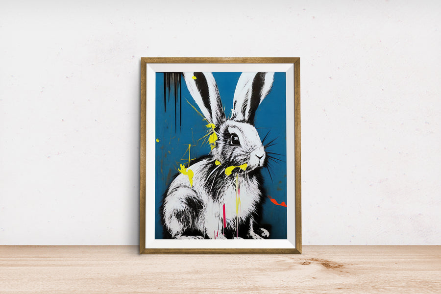 CROWN RABBIT POSTER