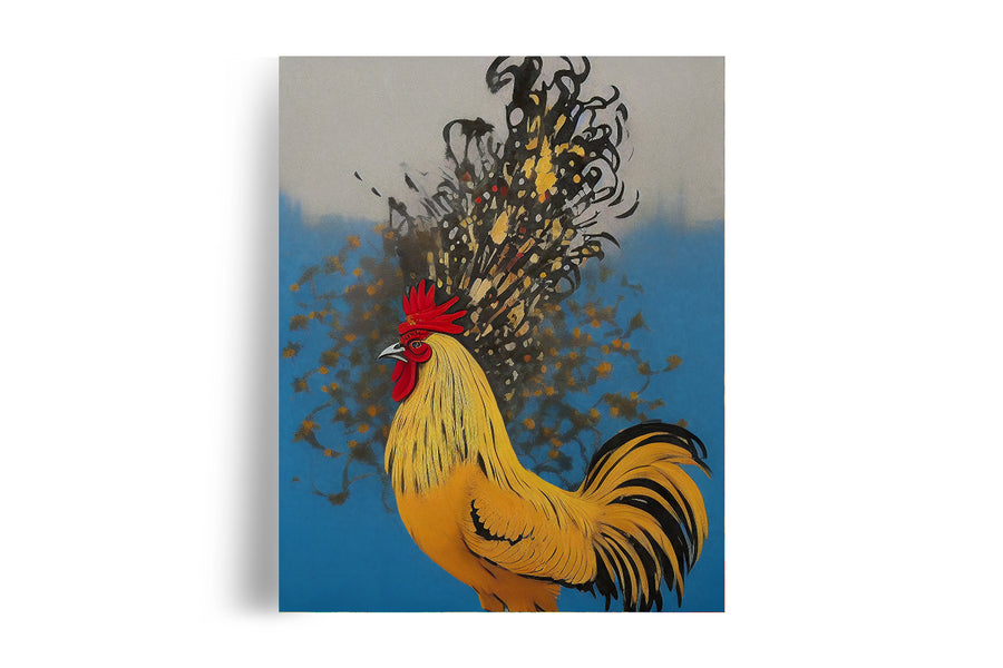 CROWN ROOSTER POSTER