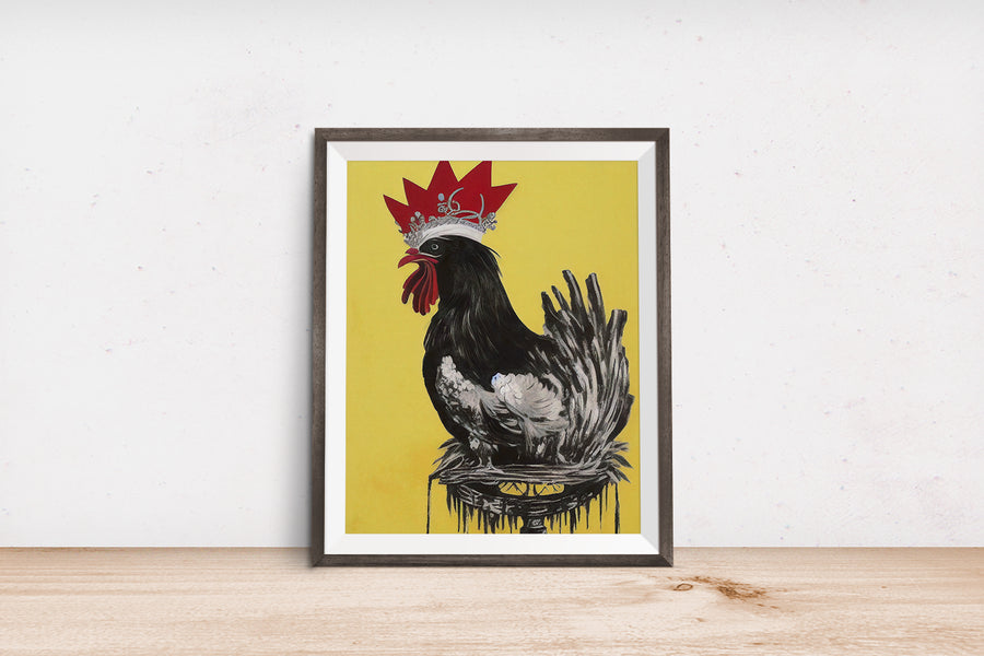 CROWN ROOSTER POSTER