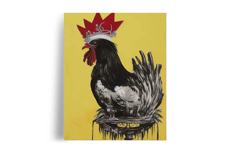 CROWN ROOSTER POSTER