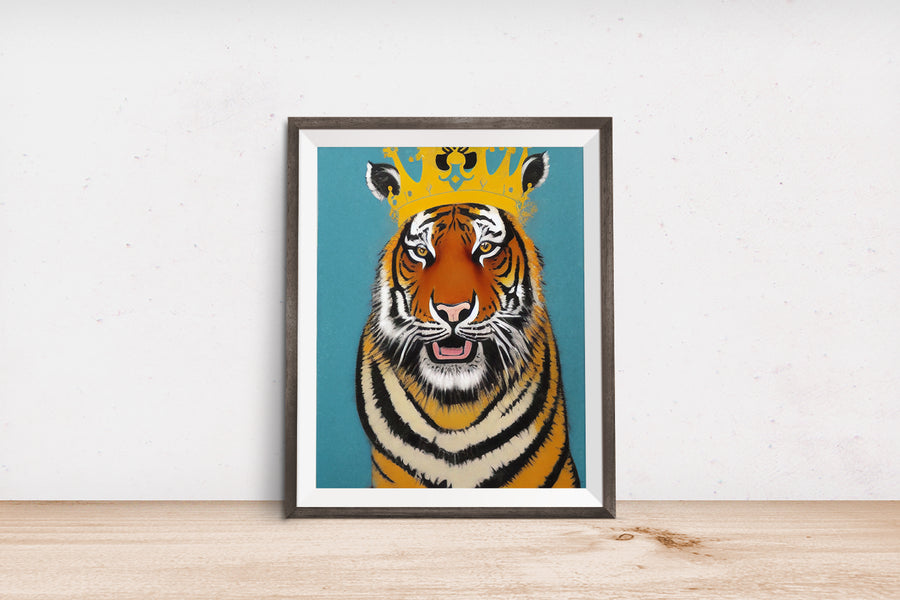 CROWN TIGER POSTER