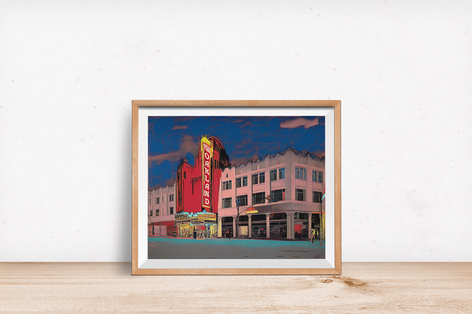 OAKLAND FOX THEATER POSTER