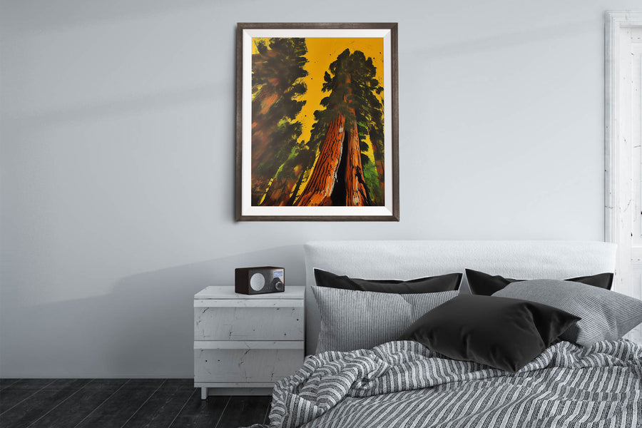 GIANT SEQUOIA TREE POSTER